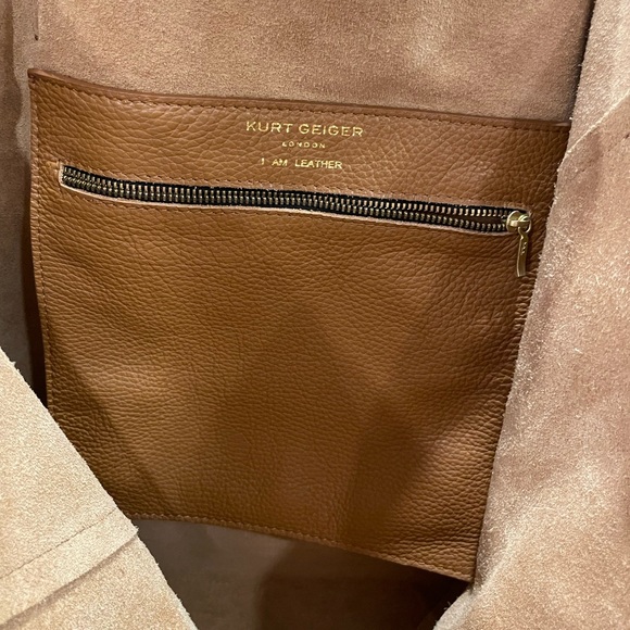 Kurt Geiger Violet Leather Tote - Picture 11 of 12